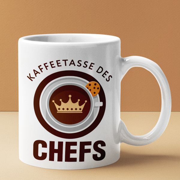 Becher "Kaffee für den Chef"