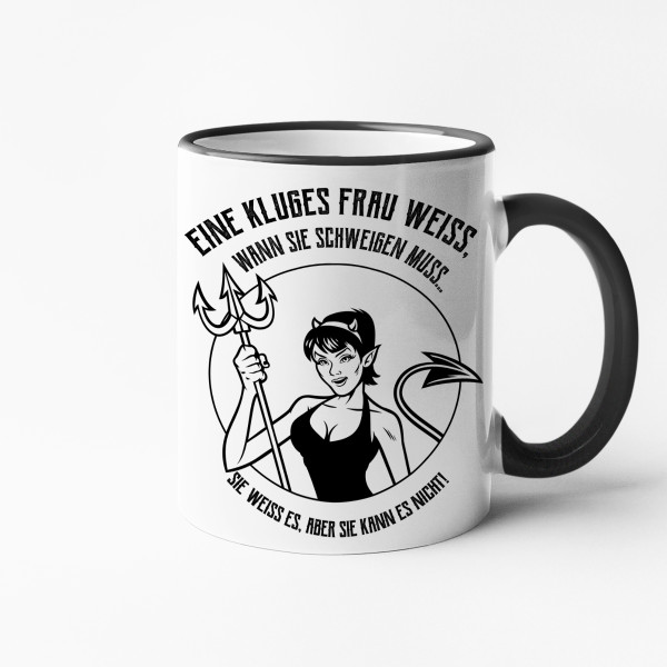 Becher "Kluge Frau"