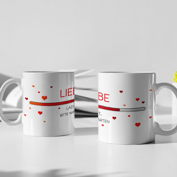 Becher "Liebe lädt"