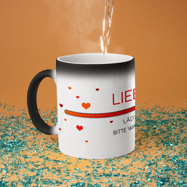 Becher "Liebe lädt"