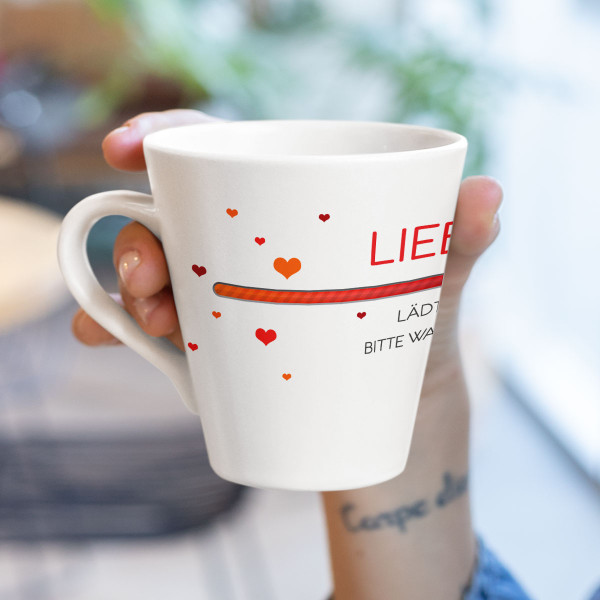 Becher "Liebe lädt"