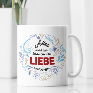 Becher "Liebe und Kaffee"