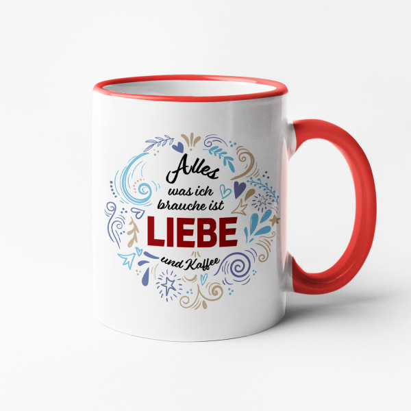 Becher "Liebe und Kaffee"