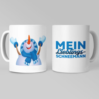 Becher "Lieblings-Schneemann"