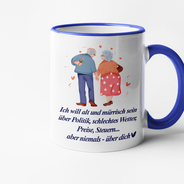 Becher "Niemals - auf dich" Becher "Niemals - auf dich"