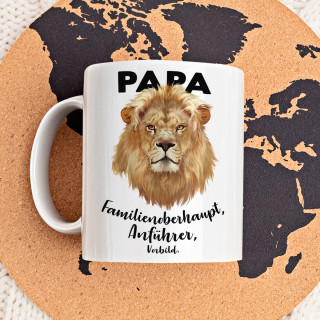 Becher "Papa - das Familienoberhaupt"