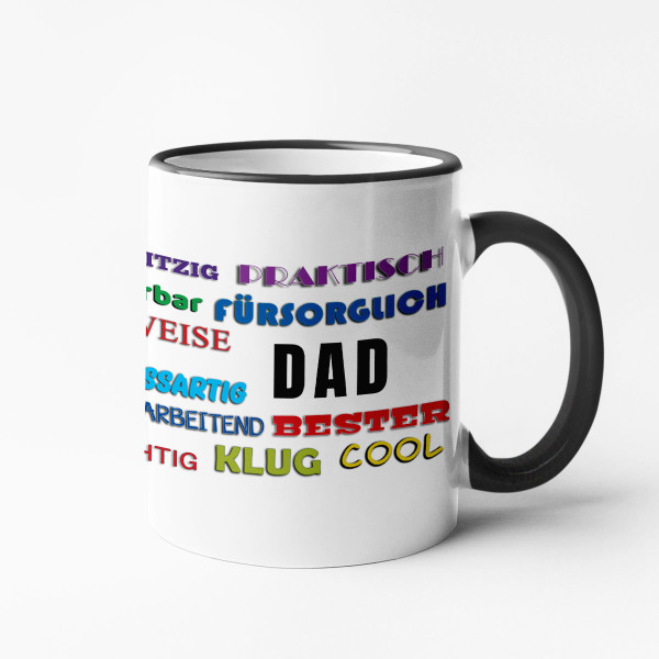 Becher "Papa - Punkt." Becher "Papa - Punkt."