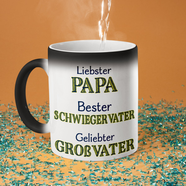 Becher "Papa. Schwiegervater. Opa" Becher "Papa. Schwiegervater. Opa"