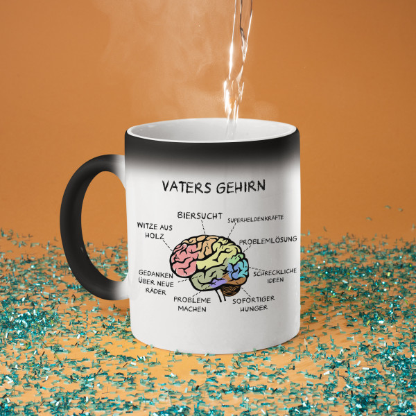 Becher "Papas Gehirn"