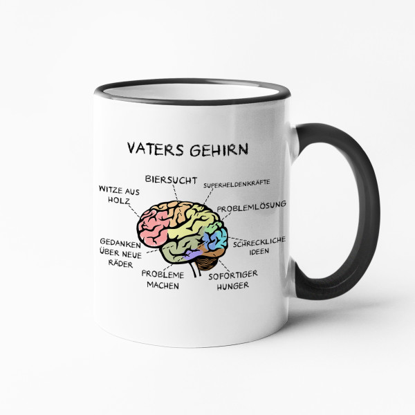 Becher "Papas Gehirn"