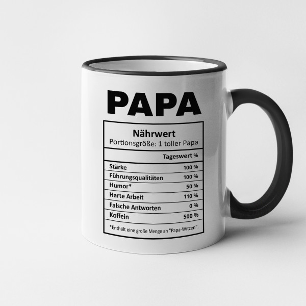Becher "Papas Komposition" Becher "Papas Komposition"