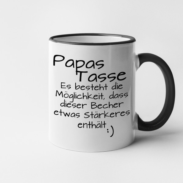 Becher "Papas Tasse" Becher "Papas Tasse"