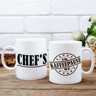 Becher "Pause des Chefs" Becher "Pause des Chefs"