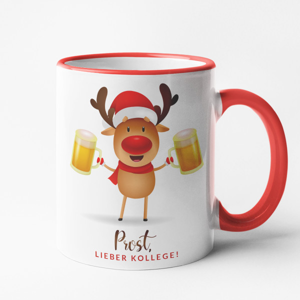 Becher "Prost, lieber Kollege"