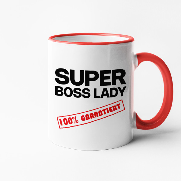 Becher "Super-Boss-Lady" Becher "Super-Boss-Lady"
