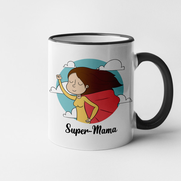 Becher "Super-Mama"