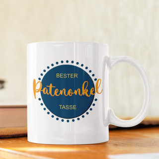 Becher "Tasse für den besten Patenonkel"