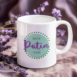 Becher "Tasse für die beste Patentante"