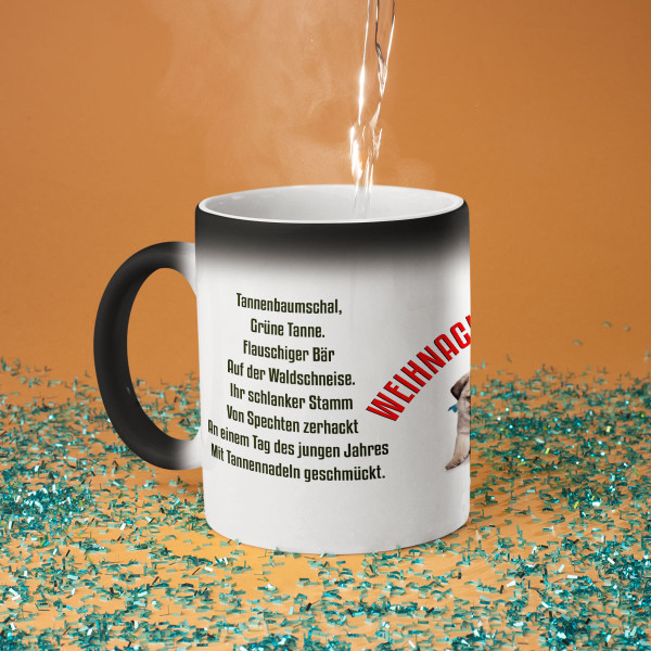 Becher "Warten auf den Weihnachtsmann" Becher "Warten auf den Weihnachtsmann"