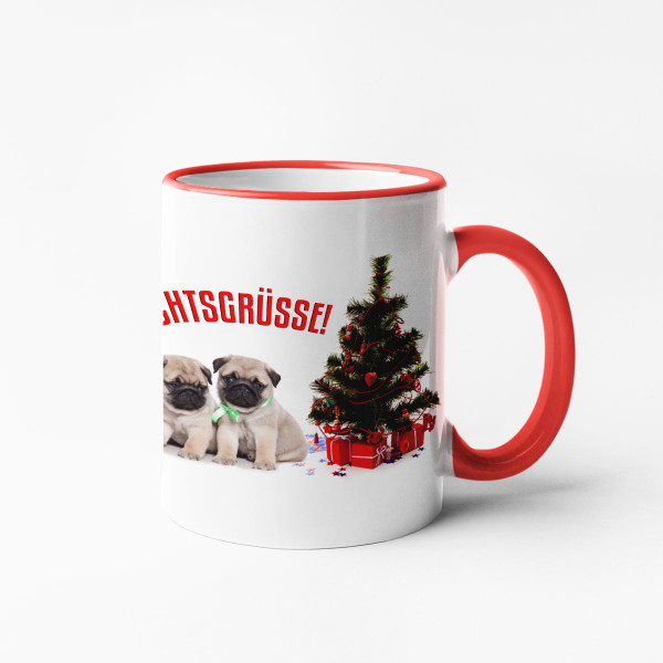 Becher "Warten auf den Weihnachtsmann" Becher "Warten auf den Weihnachtsmann"