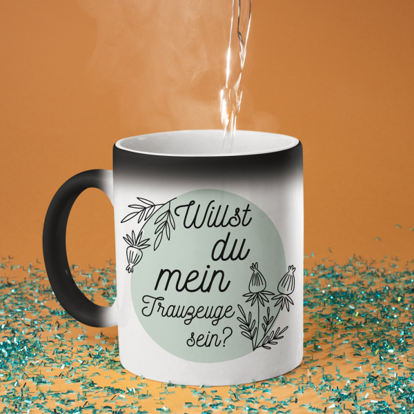 Becher "Willst du mein Trauzeuge sein?"
