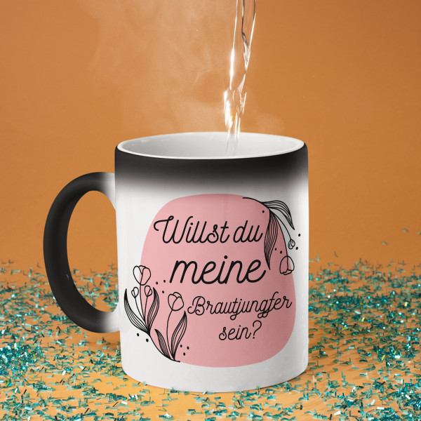 Becher "Willst du meine Brautjungfer sein?"