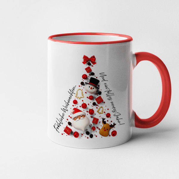 Becher "Wünsche für den Weihnachtsbaum"