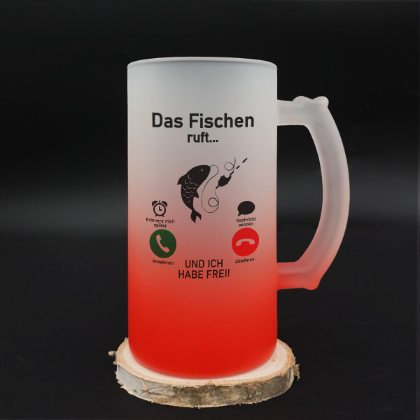Bierkrug "Das Fischen ruft" Bierkrug "Das Fischen ruft"