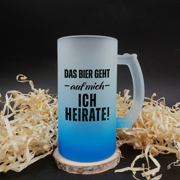 Bierkrug "Ich werde heiraten"