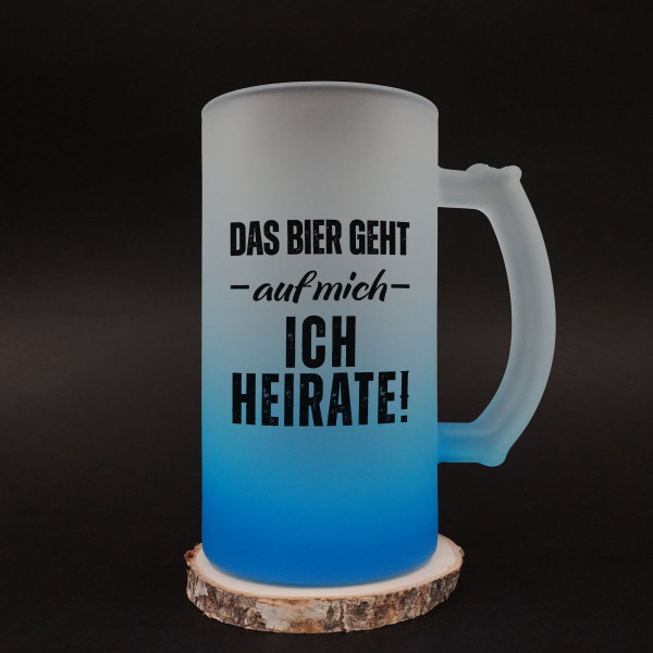 Bierkrug "Ich werde heiraten"