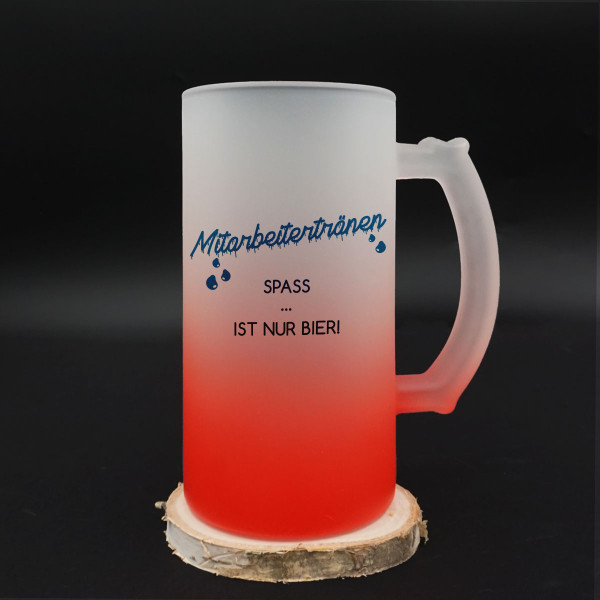Bierkrug "Mitarbeiter-Tränen" Bierkrug "Mitarbeiter-Tränen"
