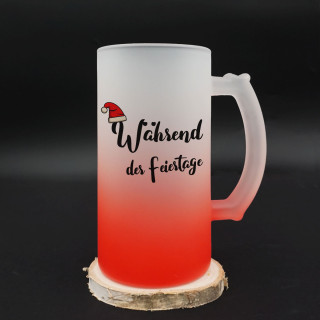 Bierkrug "Vor den Feiertagen"