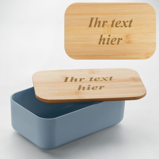 Brotdose "BEIBABOX" mit Ihrem Wunschtext
