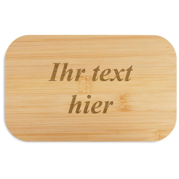 Brotdose "BEIBABOX" mit Ihrem Wunschtext