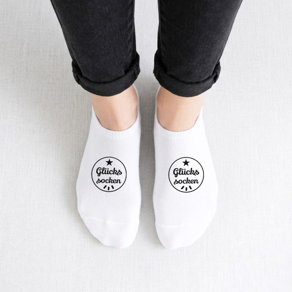 Damen-Kurzsocken "Glückssocken"