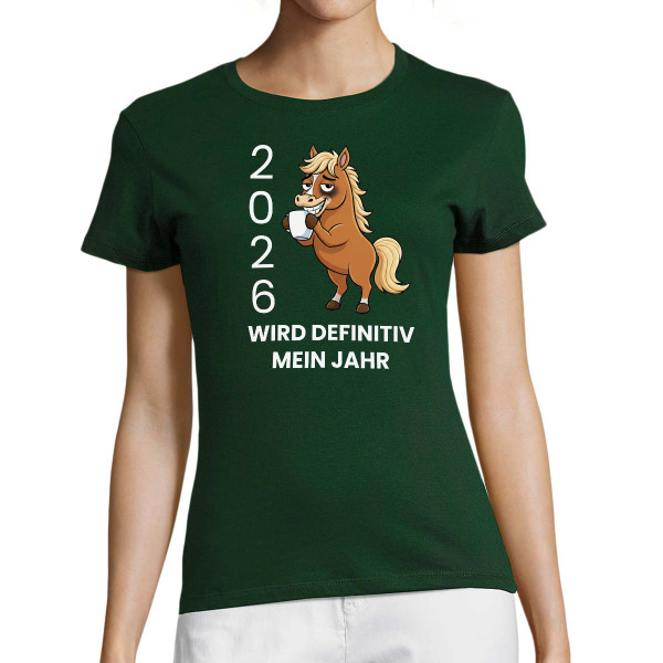 Damen-T-Shirt "2026 Mein Jahr"