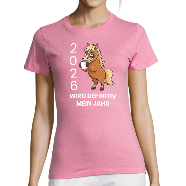 Damen-T-Shirt "2026 Mein Jahr"