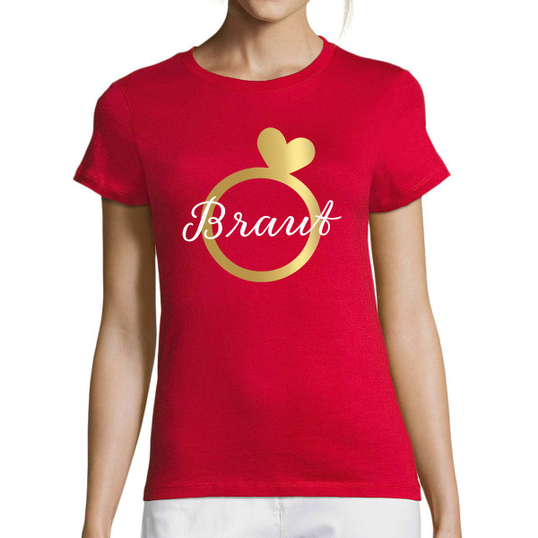 Damen-T-Shirt "Braut"