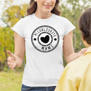Damen-T-shirt "Die allerliebste Mami"
