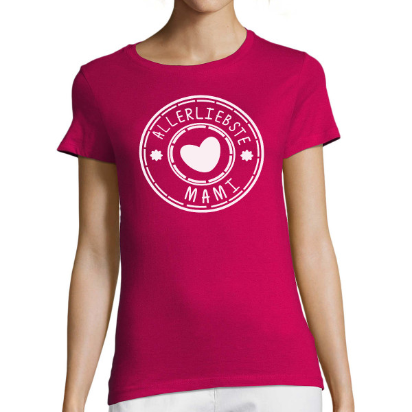 Damen-T-shirt "Die allerliebste Mami"
