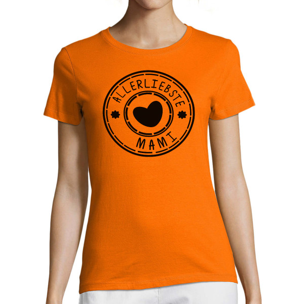 Damen-T-shirt "Die allerliebste Mami"