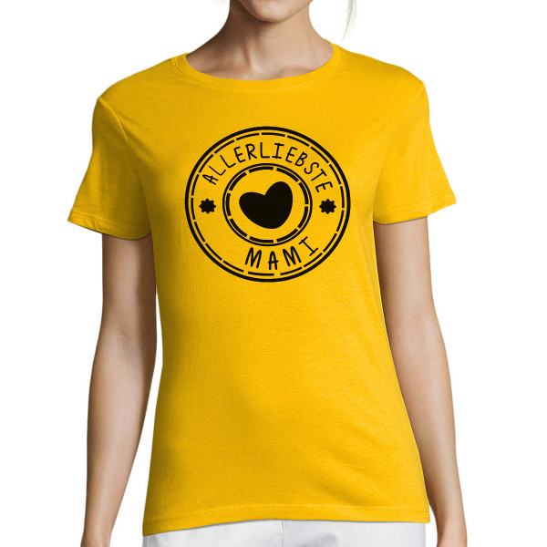 Damen-T-shirt "Die allerliebste Mami"