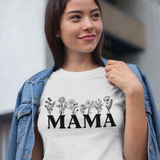 Damen-T-Shirt "Mama - Feldblume"