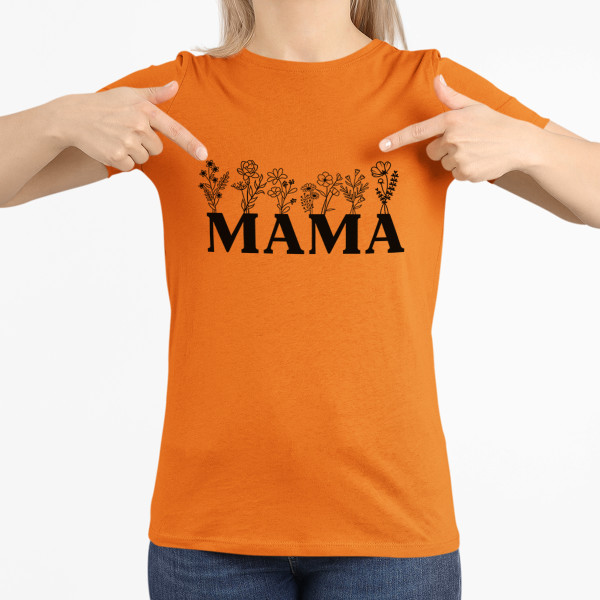 Damen-T-Shirt "Mama - Feldblume"