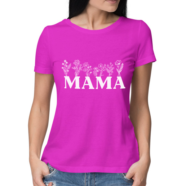 Damen-T-Shirt "Mama - Feldblume"