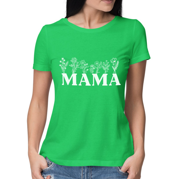Damen-T-Shirt "Mama - Feldblume"
