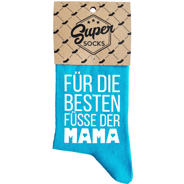 Damensocken „Für die besten Füße der Mama“ Damensocken „Für die besten Füße der Mama“