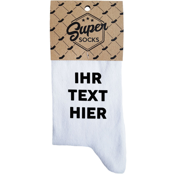 Damensocken mit Ihrem Wunschtext Damensocken mit Ihrem Wunschtext