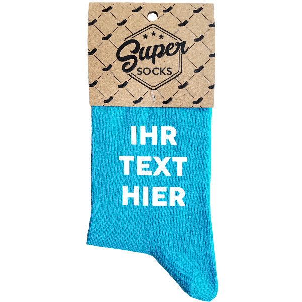 Damensocken mit Ihrem Wunschtext Damensocken mit Ihrem Wunschtext