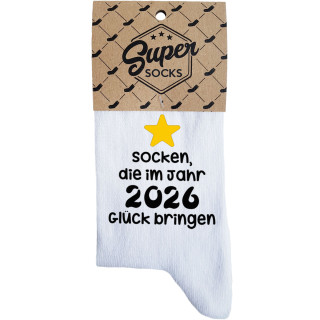 Damensocken "Socken, die im Jahr 2026 Glück bringen"